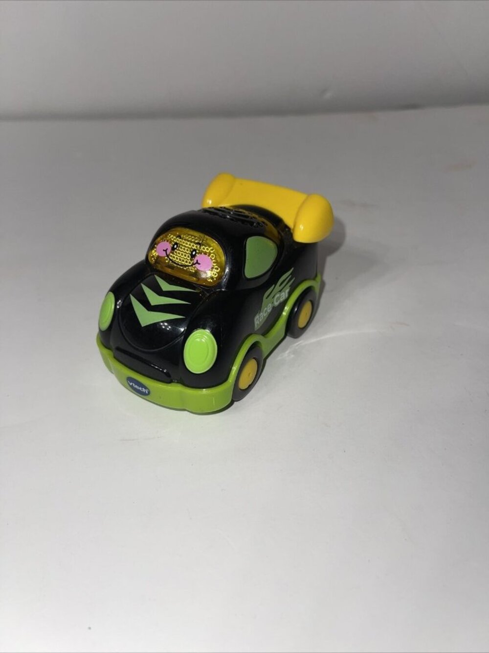VTech Go Go Smart Wheels Race Car Riley Black Green Interactive Vehicle Works
